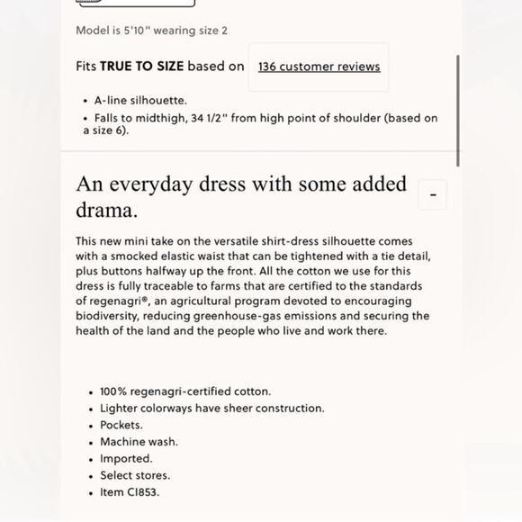 J. Crew Elena mini shirtdress in cotton poplin - Picture 3 of 8